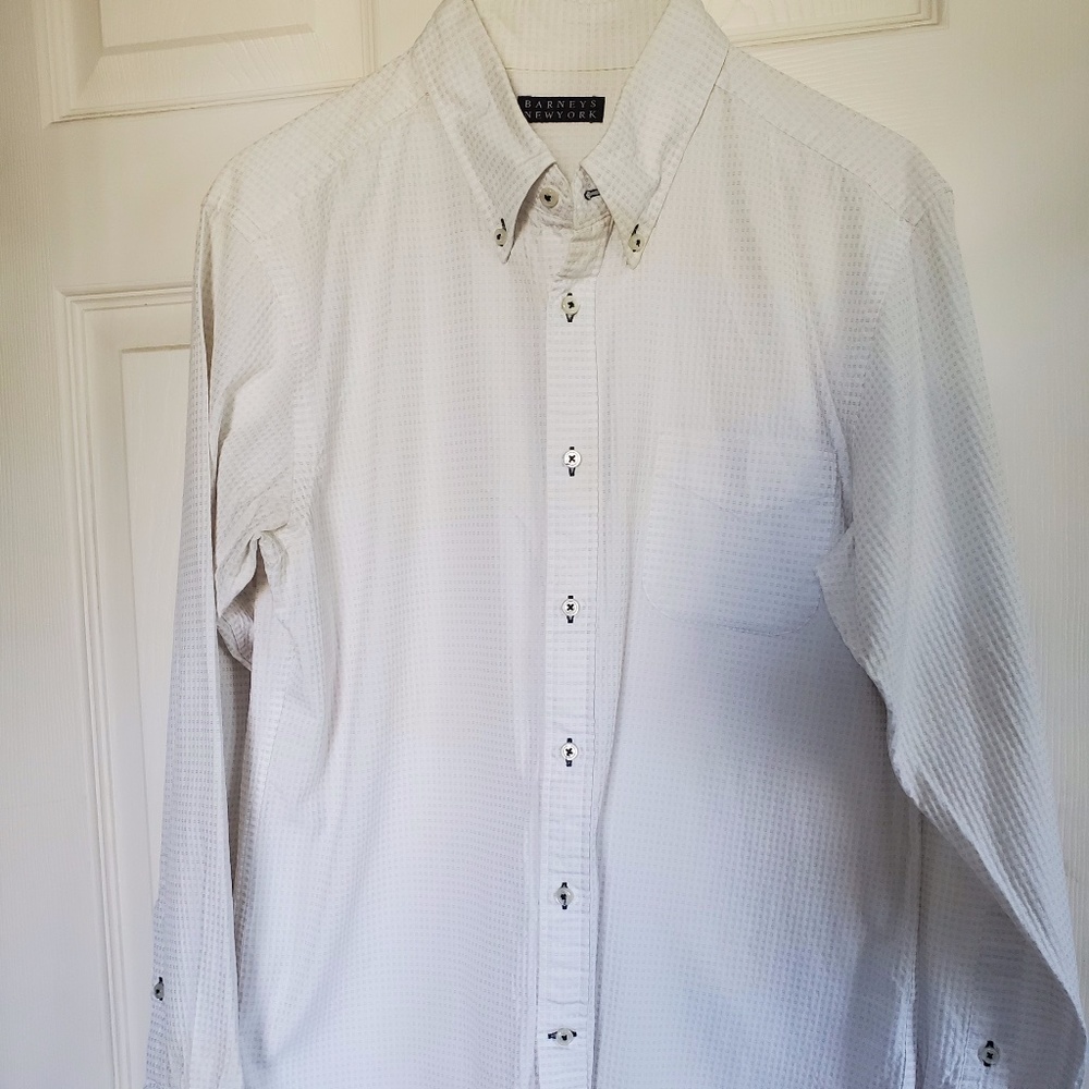 Mens White Dress Shirt